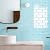 Art3d 10-Pack Heavy-Duty Peel and Stick Backsplash, 12 x 12 Inch Vinyl Seaglass Subway Design Stick on Wall Tile for Kitchen Living Room Home Decor, Aqua Blue