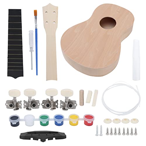 Ukuleles DIY, Kit d’ukulélé à Intonation Précise pour l’apprentissage des Instruments Cadeau Artisanal pour les Enfants Débutants - Les Beatles, Paul McCartney, John Lennon, RIngo Starr, George Harrison Ukuleles DIY, Kit d'ukulélé à Intonation Précise pour l'apprentissage des Instruments Cadeau Artisanal pour les Enfants Débutants