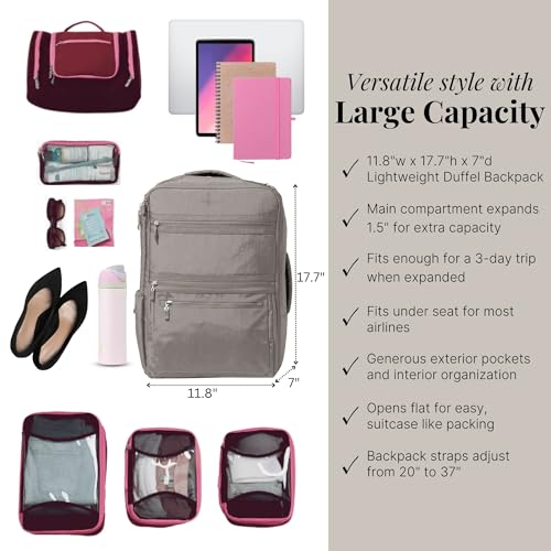 Image of Baggallini Modern Convertible Travel Backpack