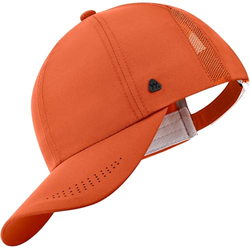 Image of YANIKY Running Hat for Men & Women, UPF 50+ Quick Dry Baseball Cap, Lightweight Breathable Sports Hat for Golf and Tennis