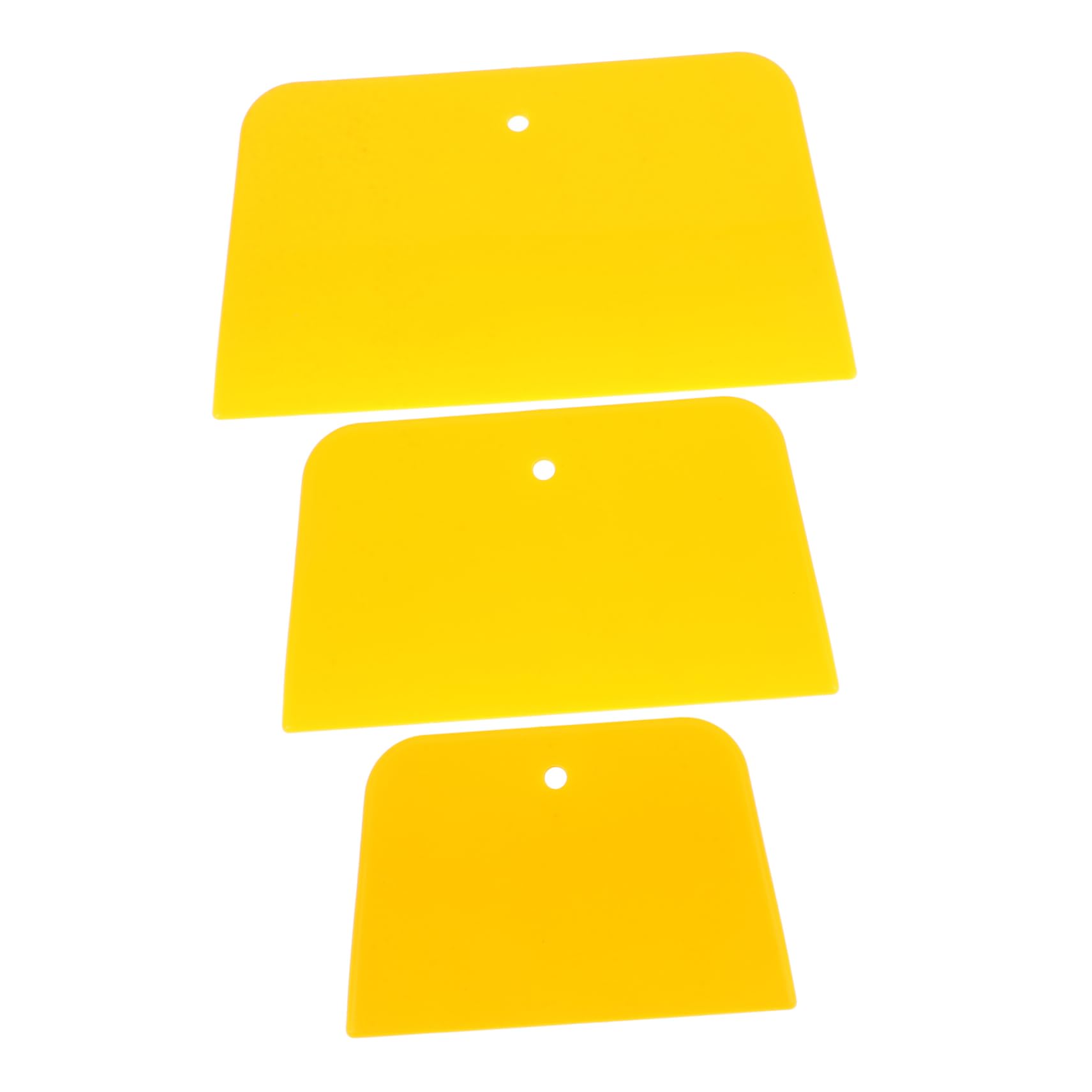 MOLUCKFU Auto Body Paint Spreader Tool 3pcs Scraper for Easy Filler Application