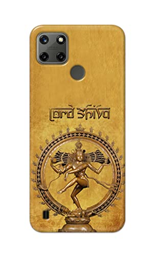 Image of PRINTFIDAA Lord Shiva As Nataraj Printed Designer Hard Case for Realme C21Y / C25Y Back Cover -(e) RPM1004