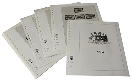 Feuilles pré-imprimées Année 1999-2001 LINDNER Chili pour protéger vos timbres