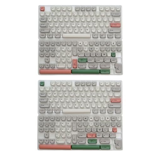 Teclas retroiluminadas para teclado mecánico de juego: set retro 9009 de 139 teclas inglés coreano 7
