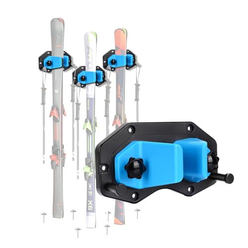 BOOSTEADY Soporte Esqui Soporte de Pared para Snowboard Soporte para Snowboard Accesorios para Cualquier Tabla de Esquí o Snowboard, 1 Pieza