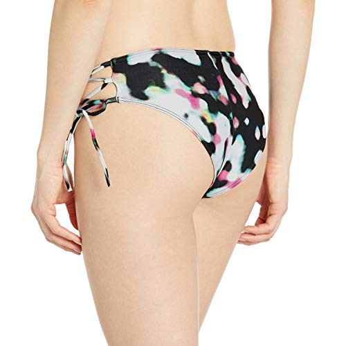 Bas de bikini noir RVCA coupe couvrante et confortable taille Large - 2