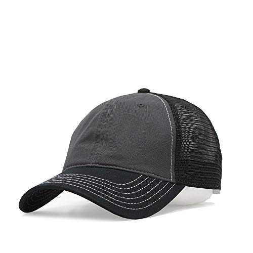 Image of The Vintage Year Washed Cotton Unstructured Soft Mesh Adjustable Trucker Baseball Cap