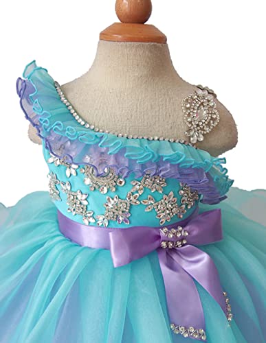 Baby Toddler Newborn Little Girl's Pageant Party Birthday Dress G1792