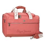Pepe Jeans Corin Bolsa de Viaje Rosa 40x25x20 cms Poliéster y PU 20L by Joumma Bags