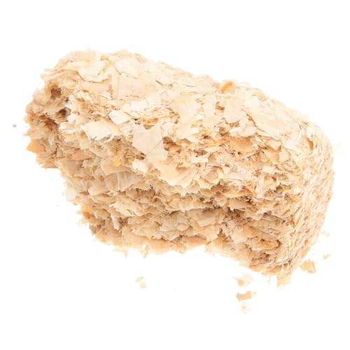 Homoyoyo Cama para Hámster Natural de Virutas de Madera Absorbente de Olores y Humedad Serrín Suave sin Polvo para Jaulas de Pequeños Roedores y Cobayas