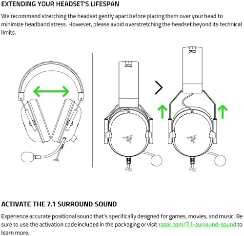 Razer BlackShark V2 X: Immersive 7.1 Surround Sound Gaming Headset with Comfort and Compatibility Across Platforms