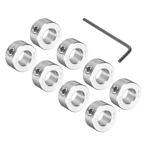 Colliers d'arbre 0,9 cm uxcell bague de blocage pour robotique DIY