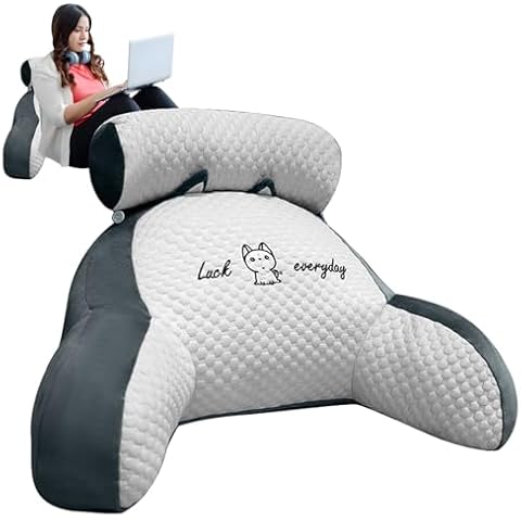 Extra Large 2 In 1 Reading Pillow with Support Cover