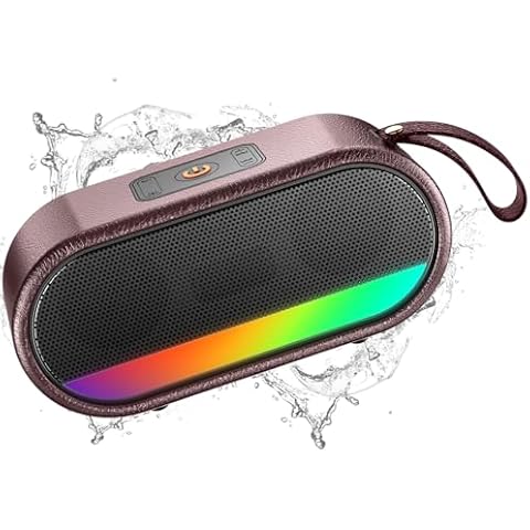 Dyurwa Portable Bluetooth Speaker with LED Light Cover