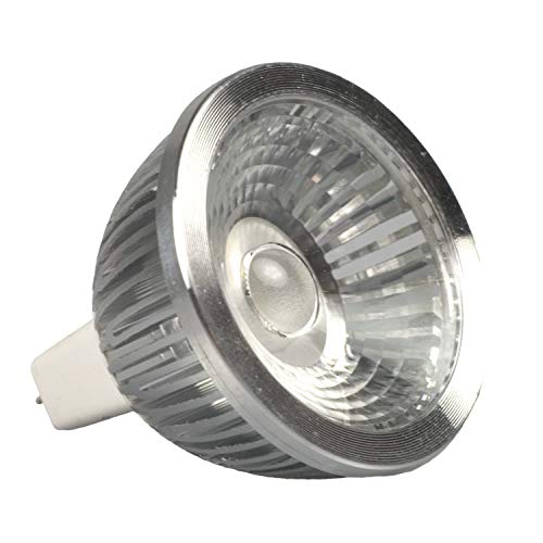 Isolicht GU5.3 Sockel Leuchtmittel MR16 LED Reflektor Strahler, 12V, 6W COB, 38° Abstrahlwinkel, 420 Lumen, 5000K - neutralweiss, dimmbar
