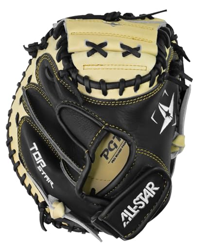 All-Star Top Star Series Catching Mitt - Right Hand Throw, Youth - Baseball Glove, Catchers Mitt