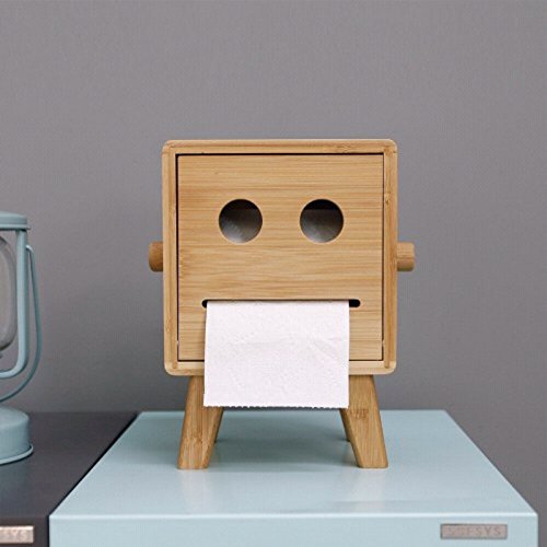 Porte-papier toilette en forme de smiley Cover
