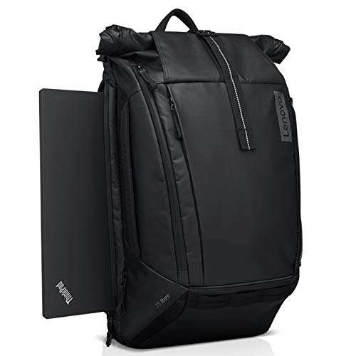 Lenovo Carrying Case (Backpack) for 15.6" Notebook - Black - Weather Proof - 420D Ripstop Exterior, Thermoplastic Elastomer (TPE) - Shoulder Strap - 18.9" Height x 11.8" Width x 7.5