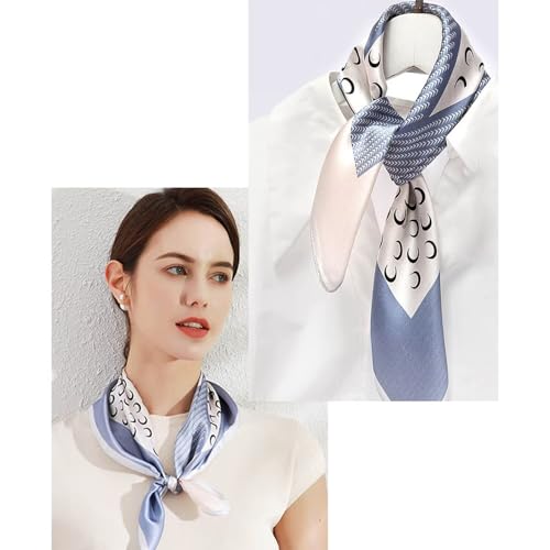 Women's Fashion Casual Square Collar Scarf Wrap Hair Scarf3
