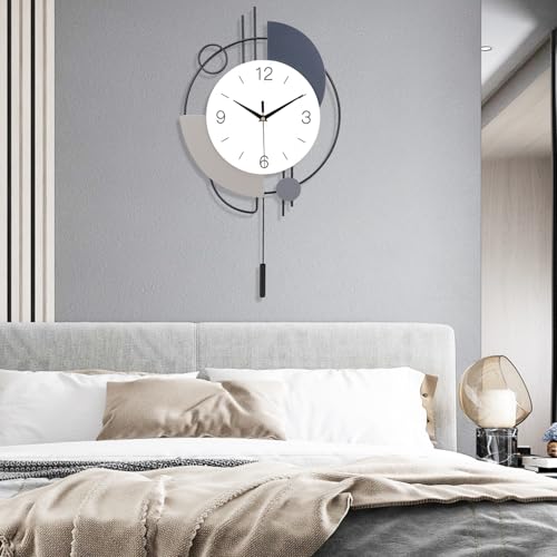 Horloge murale décorative avec pendule pour cuisine et maison - 8