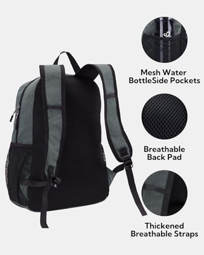 Waterfly 20L Foldable Backpack Daypack: Packable Travel Backpack Folding Rucksack Lightweight for Hiking City Walk Men Women - Image 4