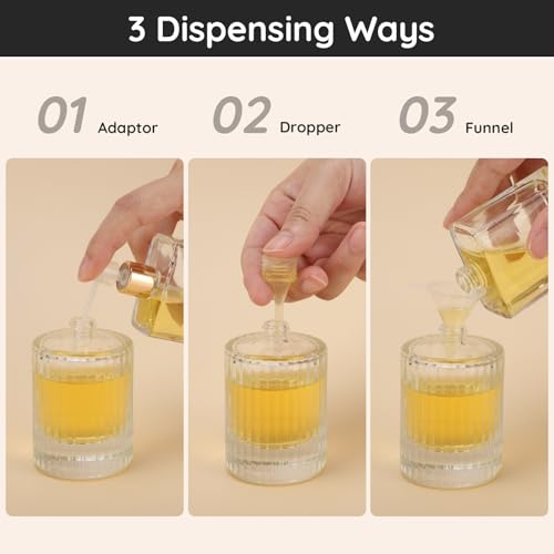 Segbeauty 1.7oz Cologne Travel Bottle Refillable, 2pcs 50ml Empty Perfume Spray Bottles, Travel Glass Perfume Atomizer Vintage Cologne Sample Container for Toiletries Cosmetic