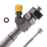 Lieferumfang: 1x Einspritzdüse inkl. Kupferring/ Wärmeschutzscheibe, 1x Dehnschraube, 1x Prüfprotokoll pro Injektor, 1x Hinweisblatt für den Einbau, 1x kostenloser Rücksendeschein für das Altteil