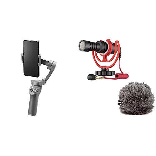 Osmo Mobile 3, 3-Achsen-Smartphonestabilisator Kompatibel mit iPhone und Smartphone Android, Leichtes und tragbares Design, stabile Aufnahme &