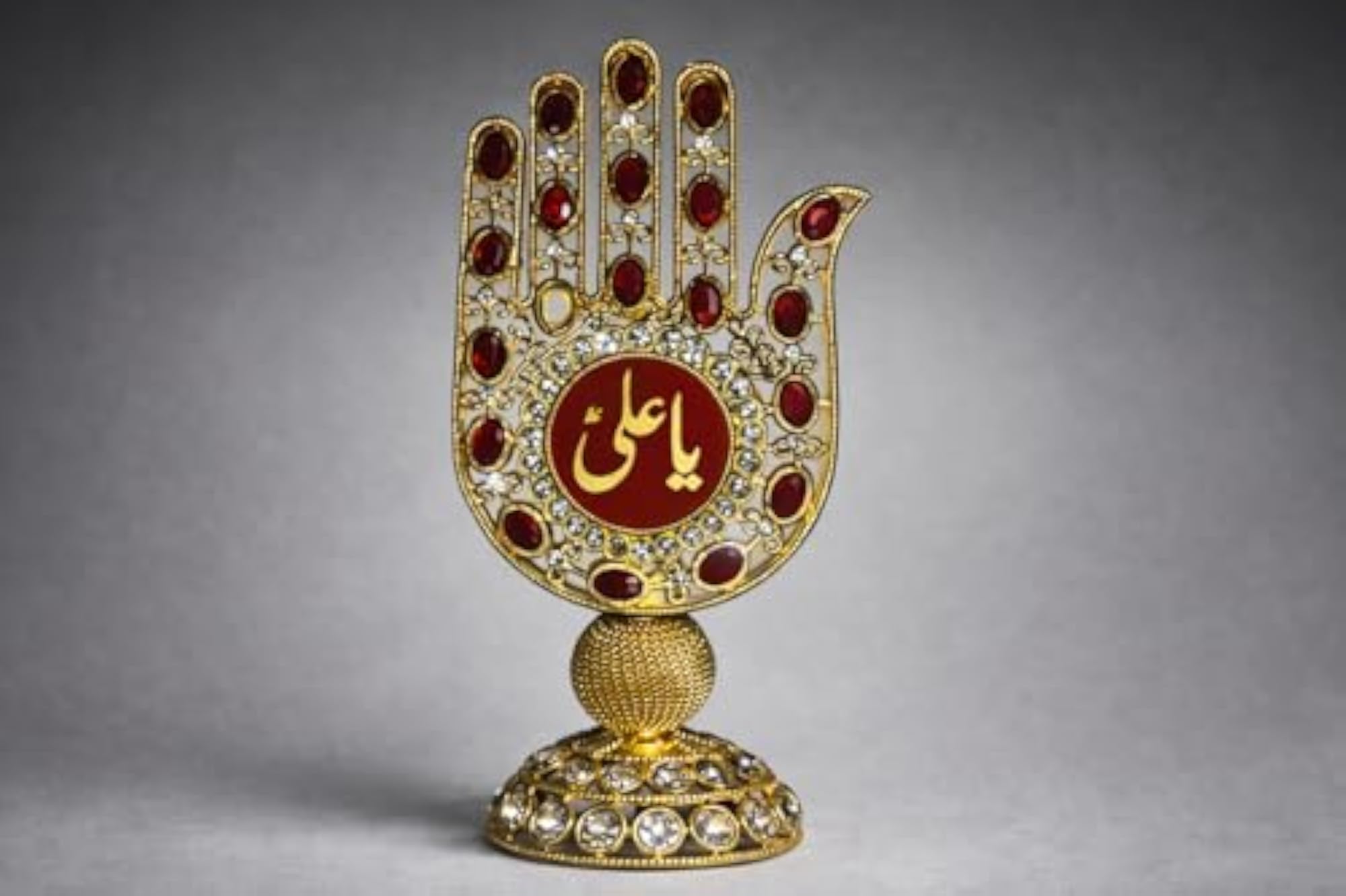 Golden Panja Table Stand, Office Decor Item