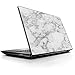 15 15.6 inch Laptop Notebook Skin Vinyl Sticker Cover Decal Fits 13.3" 14" 15.6" 16" HP Lenovo Apple Mac Dell Compaq Asus Acer/Grey and White Marble Panel