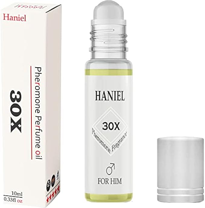 Haniel Roll on Aromatic Aquatic Perfume For Men Pheromone Attraction Formula, Pheromone Cologne for Men, Pheromones for Men, Feromonas Para Atraer Mujer, Fragrance for Men, Amazing Scent Improve Charm