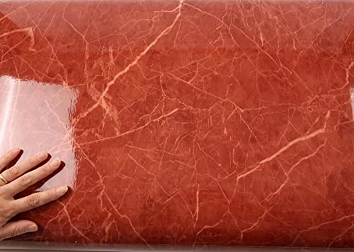 Roserosa Peel And Stick Pvc Marble Self-Adhesive Wallpaper Covering Counter Top Shelf Liner Saint Laurant (Pgf4709-1 : 2.00 Feet X 6.56 Feet) #TOP2