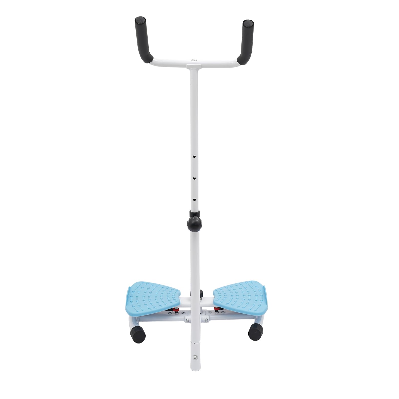 Machine Taille Twister, Twist board, planche abdos avec accoudoir | Charge de 150 kg, réglable en hauteur, silencieux, avec bandes résistance pour la maison, la salle de sport (52-114 cm)