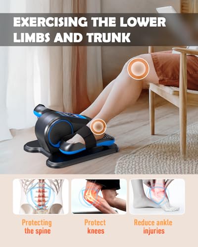 image for Yagud Under Desk Machine, Electric Ellipse Leg Exerciser for Senior, 1