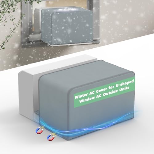 Memrita Window AC Cover for 8,000-12,000 BTU Units