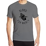 Men Yellow Claw Blood for Mercy Hands Quick Dry Athletic T Shirts