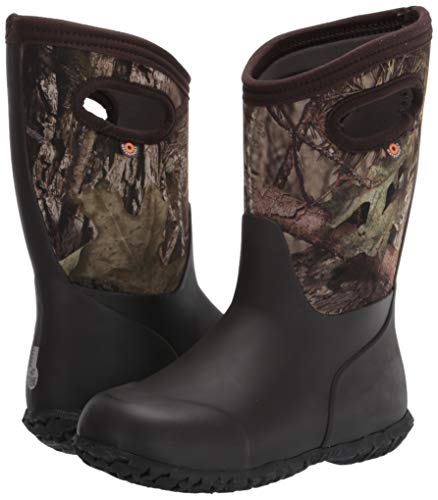 Bogs York Boys And Girls Waterproof Insulated Rubber And Neoprene Winter Rain Boot, Mossy Oak, 12 Us Unisex Little Kid #TOP7