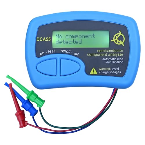 Upgrade Version Semiconductor Tester, Compatible with DCA55 Semiconductor Analyzer, Auto Pinout and Parameter Test