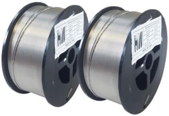 ER308L Stainless Steel MIG Welding Wire 2-Lb Spool .030 & .035 (2 Rolls(.030+.035))