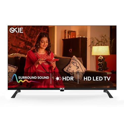 Image of Okie TV 82 cm (32 Inch) HD Smart LED TV BCDH-32AB (Black)