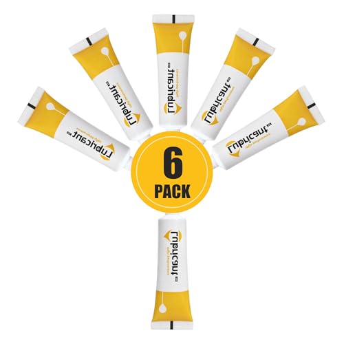 Image of 3D Printer Grease, High-Performance Parts Lubricant Oil for Axis, Guide, Lead Screws, Rods, Gears, Compatible with Bambu Lab Series X1 /X1C /A1 /A1 mini /P1S /P1P /K1 /K1 Max 3D Printer Accessories (6 Pack)