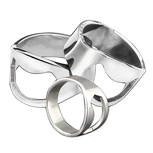 Baanuse Apribottiglie Anello, 20/22/24 mm, 3 pz