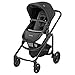 Maxi-Cosi Lila CP Poussette Confortable, Poussette Pliable, 6 mois à 4 ans, 0-22 kg, Essential Black (noir)