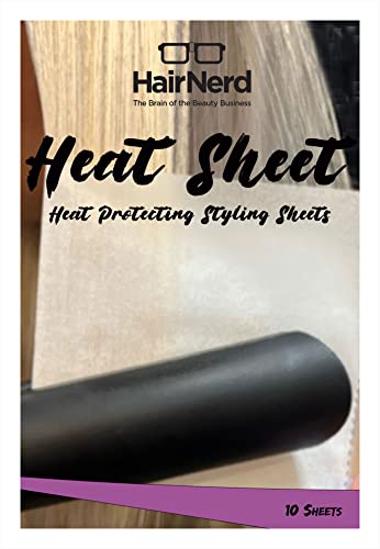 Heat Sheet Sleeves – 10 Silicone Heat Shields for Hair Styling Tools | Protects Hair from Flat Iron Damage | Compatible with 1