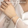 SENLINLU Four Leaf Clover Bracelet Sterling Silver Bracelet for Women 925 Sterling Adjustable Friendship Link Bracelet Layered Bracelets for Womens Girls #4