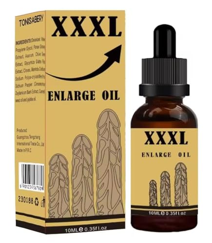 Tonisabery Men's Herbal Massage Oil - Natural Formula for Skin Hydration, 10mL