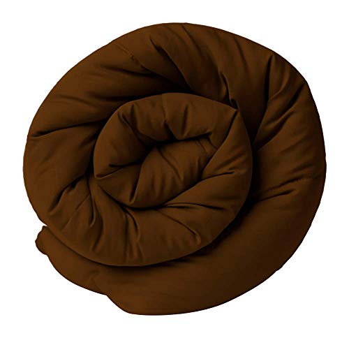 Image of Sleepyhead 220 GSM Microfiber Reversible Comforter - Double Bed (90″x100″) Coffee Brown & Ash Grey | All-Season Soft, Ultra-Cozy Quilt Blanket