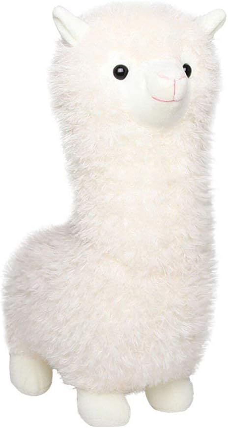 YNTT Adorable White Alpaca Plush Toy - 45cm, Gift for Girls, Kids, and Doll Collectors - Cute Stuffed Animal, Soft Toy, Birthday Girl's Favorite!