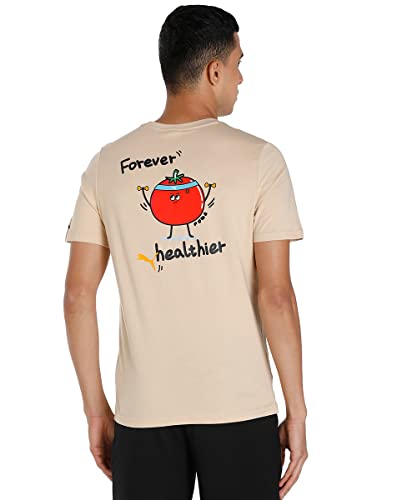 Image of Puma Men's Cotton Regular Fit T-Shirt