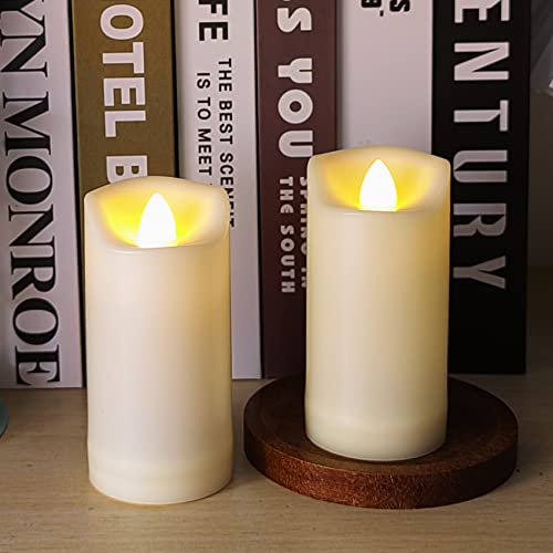 LED Battery Operated Candles 2"x4" Plastic Flickering